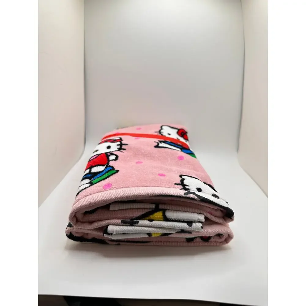 Hello Kitty Hand Towel Set with Books- Two towels!